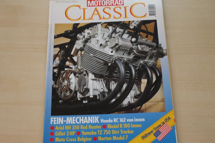Deckblatt Motorrad Classic (04/1994)